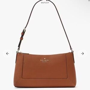 Kate Spade Brown Leather Shoulder Bag